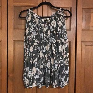 LC Lauren Conrad Cold Shoulder Blouse